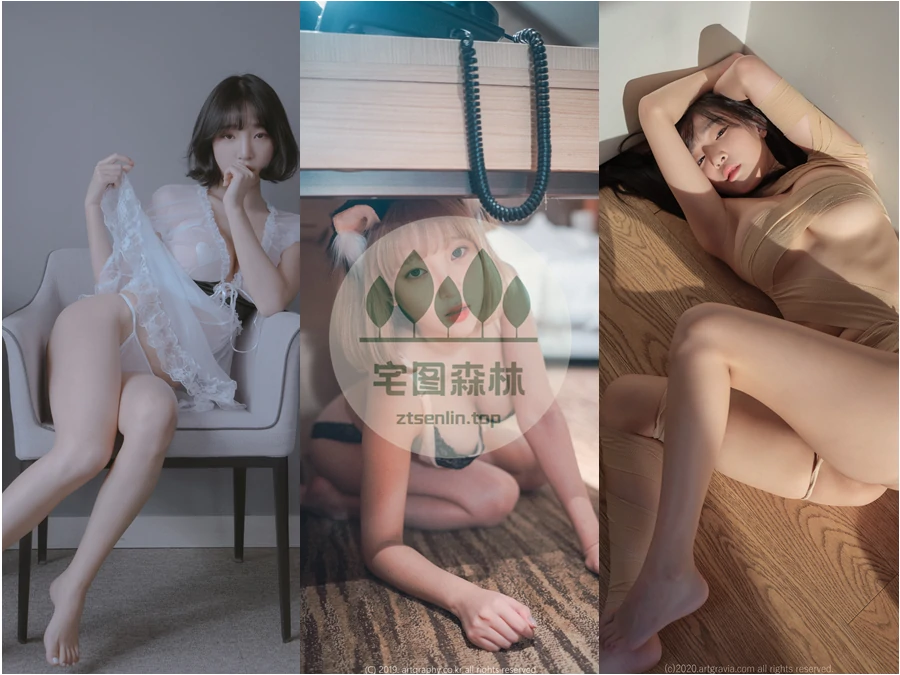 韩系美女模特姜仁卿(Ebichu)写真合集下载&汇总：没法再标准的童颜巨乳[105套-45.5G]-第8张-宅图森林写真资源合集下载