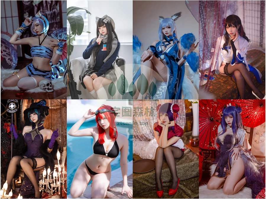 二次元博主二佐Nisa写真合集下载&汇总：勤奋的劳模coser[177套-61.0G]