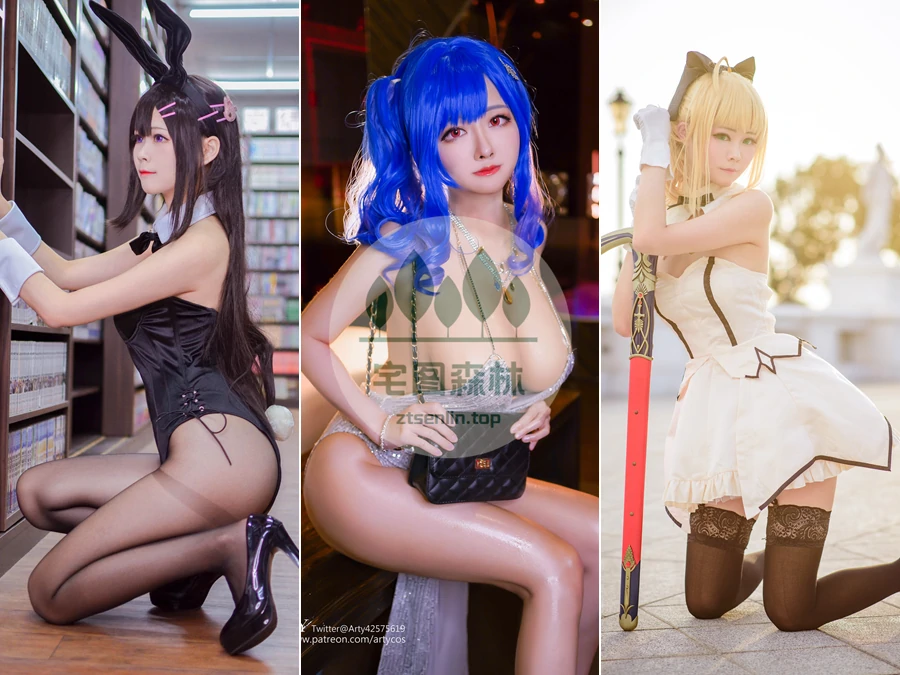 Arty亚缇写真cosplay合集下载&汇总：你真的懂巨乳么？[123套-9.9G]-第1张-宅图森林写真资源合集下载